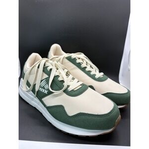 RBX Green & Beige Athletic Sneakers – Lightweight Comfort, Size 9.5
